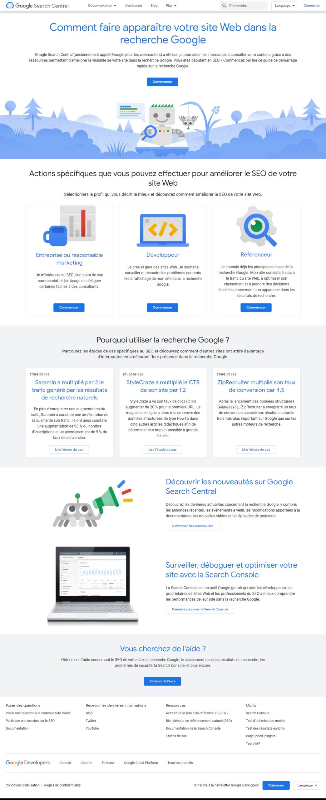 seo checklist google